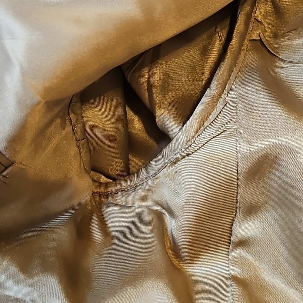 Vintage Bill Blass Camel Hair Classic Tan Men's Blazer Made In The USA - Picture 10 of 17